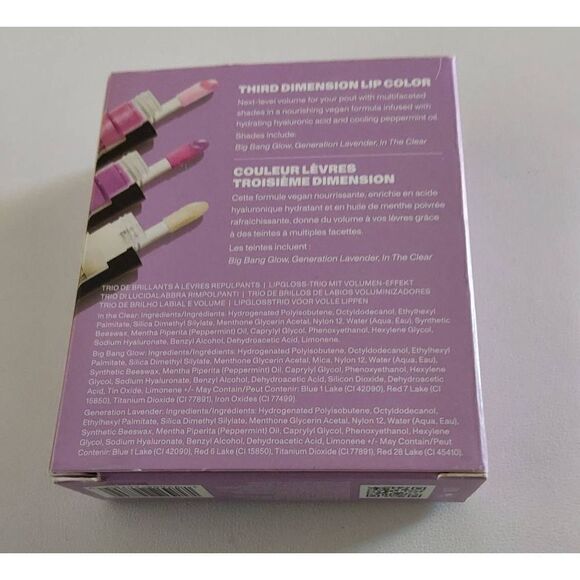 BNIB~Morphe Make it Big Plumping Lip Gloss Trio - Picture 4 of 4
